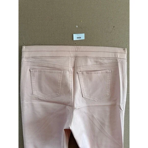 New Light Pink Women’s High waisted skinny jean casual pant stretchy  XL - Picture 5 of 12